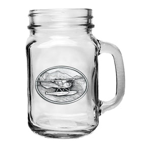 Float Plane Mason Jar Mug