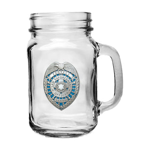 Law Enforcement Mason Jar Mug