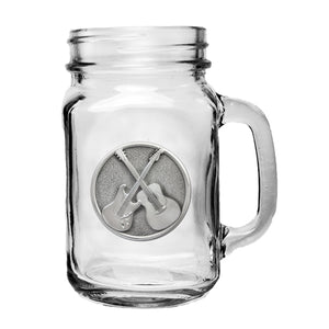Guitars Mason Jar Mug