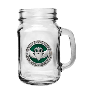 Claddagh Mason Jar Mug