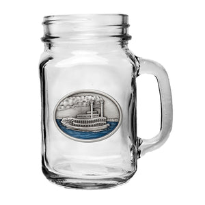 Steamboat Mason Jar Mug