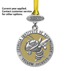 Georgia Tech Buzz Logo Ornament