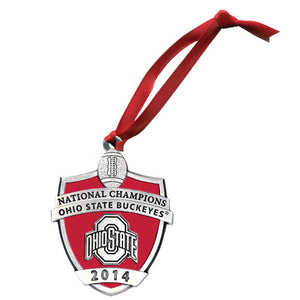 2014 Ohio State Football Championship Ornament