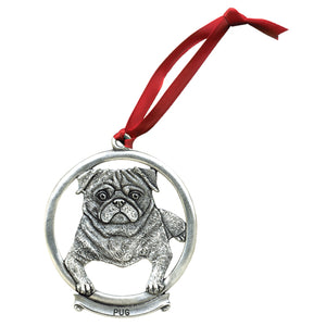 Pug Ornament