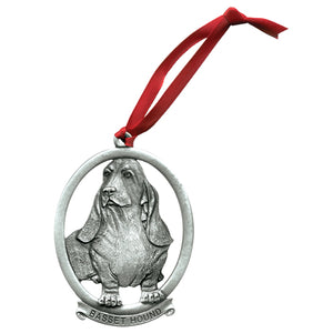 Basset Hound  Ornament