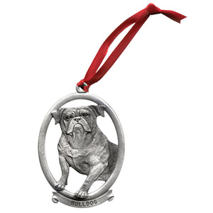 Bulldog Ornament