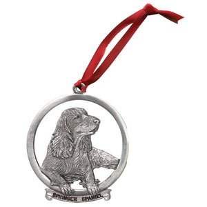 Springer Spaniel Ornament