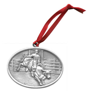Bull Rider, Ornament, Western