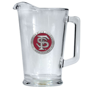 Florida State University FS Logo Pitcher