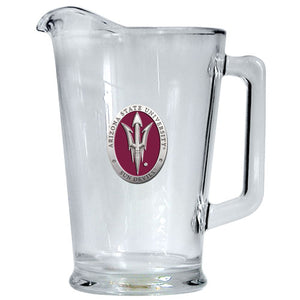 Arizona State University Pitch Fork Logo Pitcher