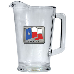 Texas Flag Pitcher