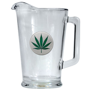 Marijuana Leaf Pitcher