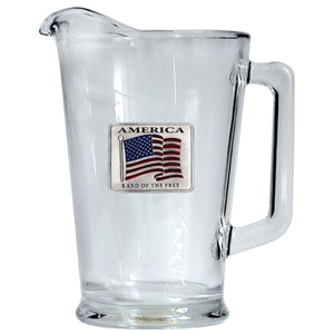US Flag Pitcher