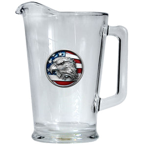 Eagle Head w/ Flag Pitcher