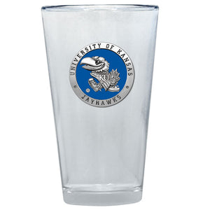 University of Kansas Pint Glass