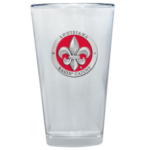 The University of Louisiana At Lafayette Pint Glass