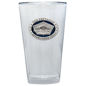 Pentagon Pint Glass