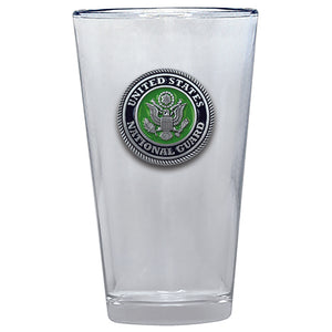 United States National Guard Pint Glass