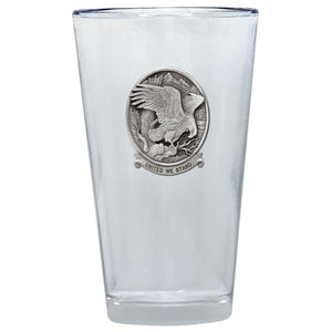 Bald Eagle w/ United We Stand Pint Glass