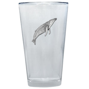 Whale Pint Glass
