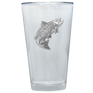 Salmon Pint Glass