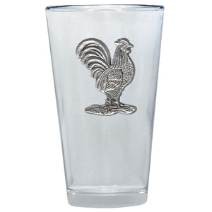 Roosters Pint Glass
