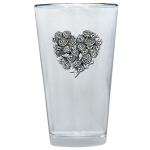 Roses Pint Glass
