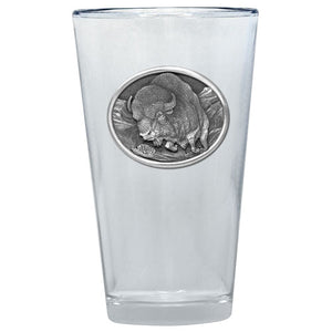 Buffalo Pint Glass