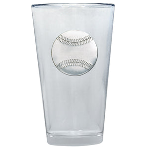 Baseball Pint Glass