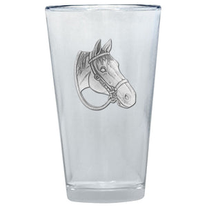 Quarter Horse Pint Glass