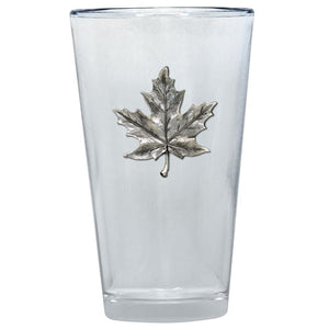 Maple Leaf Pint Glass
