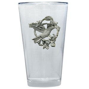 Humming Bird Pint Glass