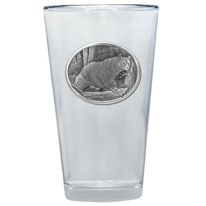Black Bear Pint Glass