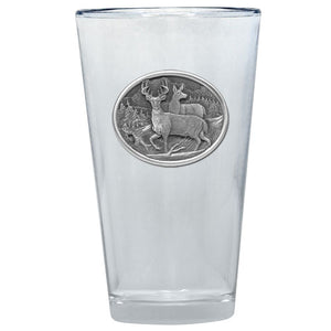 Whitetail Deer Pint Glass