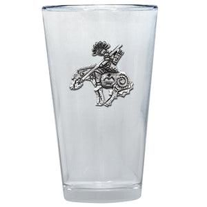 End of the Trail Pint Glass