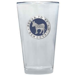 Democrat Pint Glass