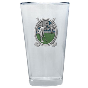 Golf Pint Glass