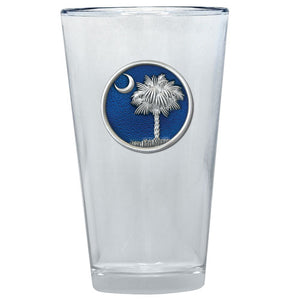 South Carolina Palmetto Pint Glass