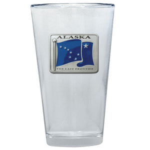 Alaska Flag Pint Glass