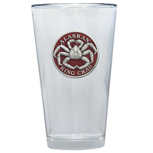 King Crab Pint Glass