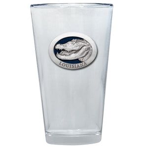 Alligator W/ Louisiana Pint Glass