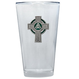 Celtic Cross Pint Glass