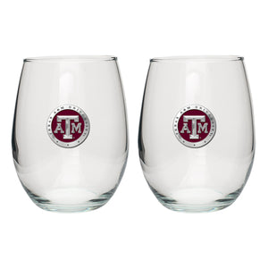 Texas A&M University Stemless Goblet (Set Of 2)