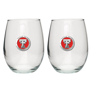 Texas Tech University Stemless Goblet (Set Of 2)