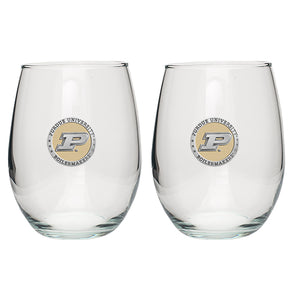 Purdue University Stemless Goblets (Set of 2)