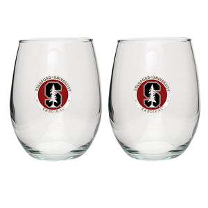 Stanford University Stemless Goblet (Set of 2)