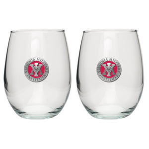 Virginia Military Institute Stemless Goblets (Set Of 2)
