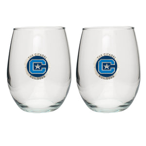 The Citadel Stemless Goblet (Set of 2)