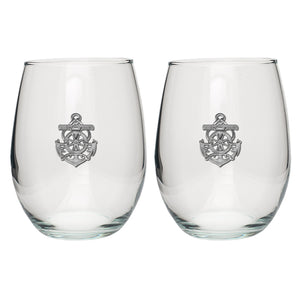 Anchor Stemless Goblets (Set Of 2)