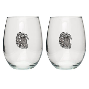 Sea Turtle Stemless Goblet (SET OF 2)